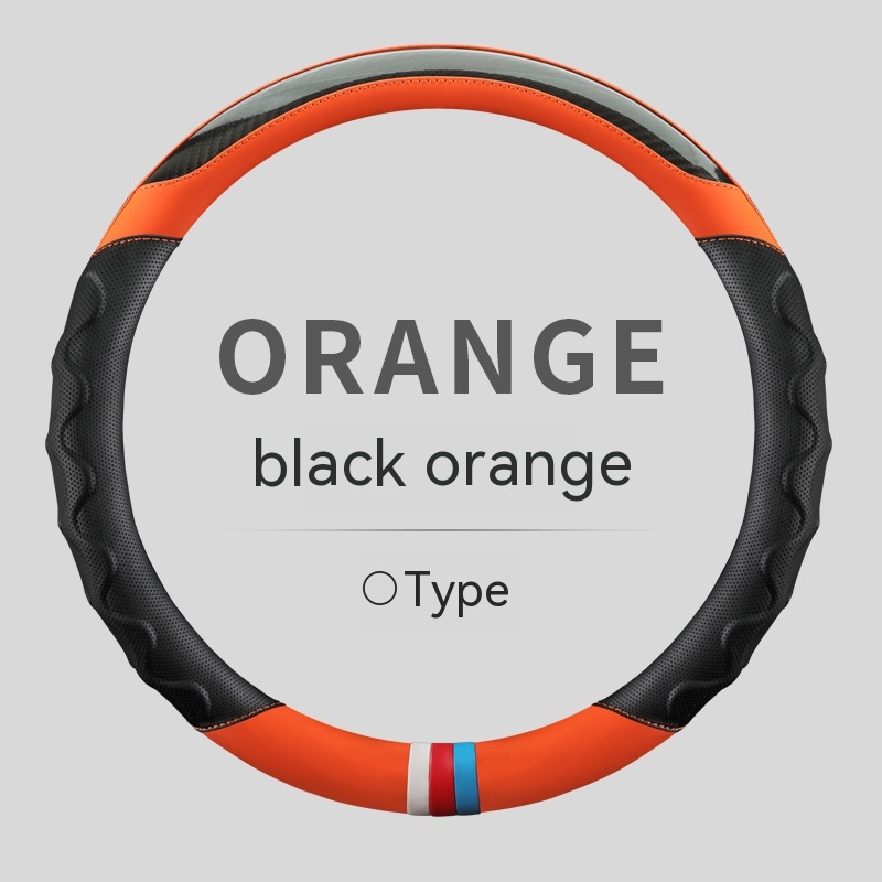 Round Black And Orange