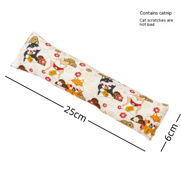 Creative Catnip Pillow Cat Teaser Toy Cat Pillow Pet Supplies Bite Grinding Claw Cross border Hot No 7 Catnip Plush Pillow - Shop at LoveMi