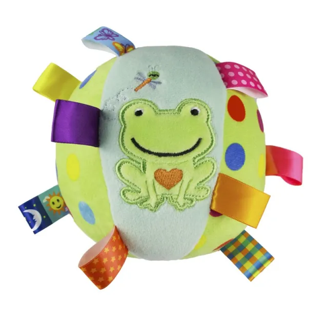 Dog Interactive Football Toys Children Soccer Dog Outdoor Training Balls Pet Sporty Bite Chew Teething Ball With Cute Printing Frog Plush - Shop at LoveMi