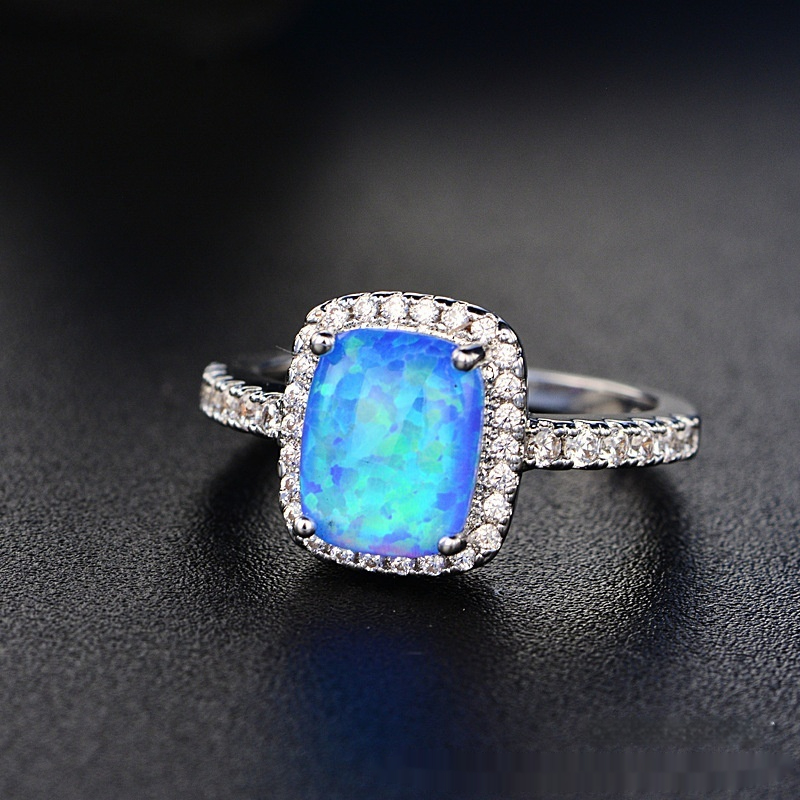 Platinum Blue Opal