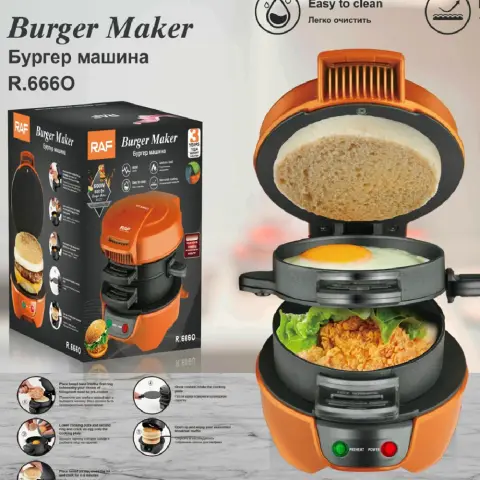 European Standard Multi-function Sandwich Bread Maker Household Frying Electric