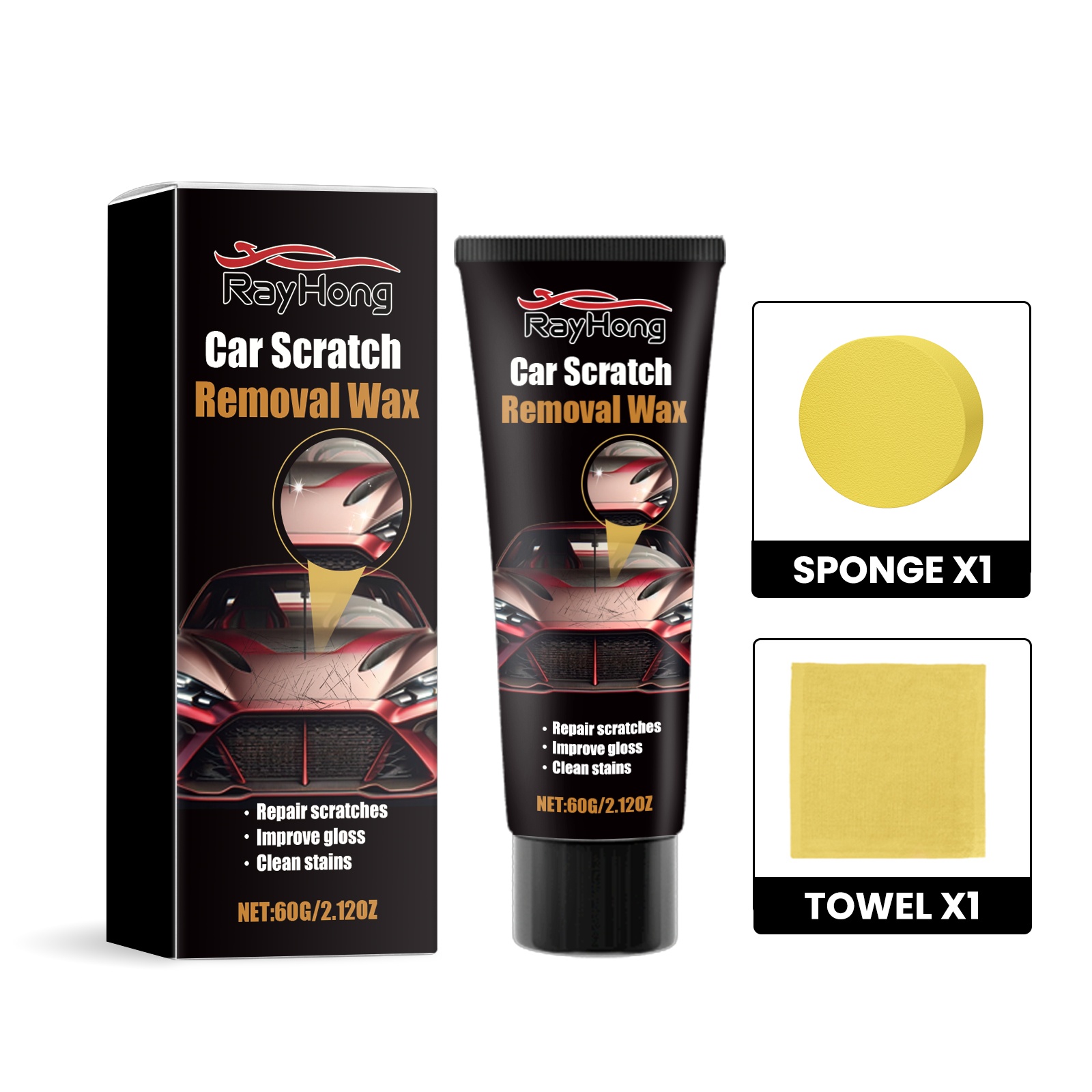 Car scratch repair kit