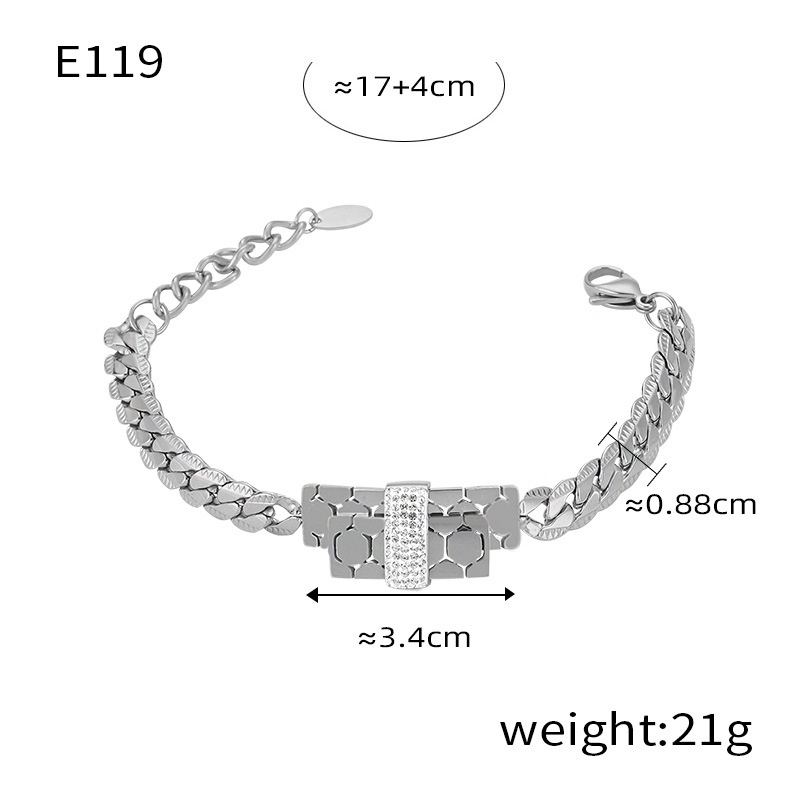 E119 Steel Bracelet