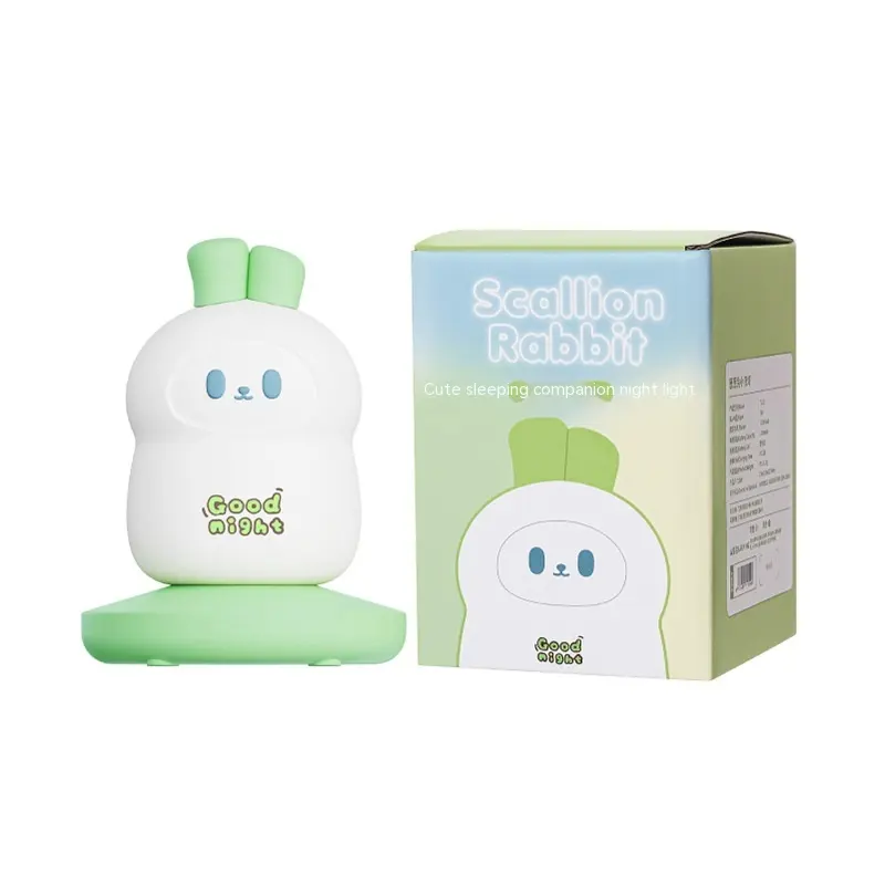 Rabbit Usb Silicone Night Lamp Charging