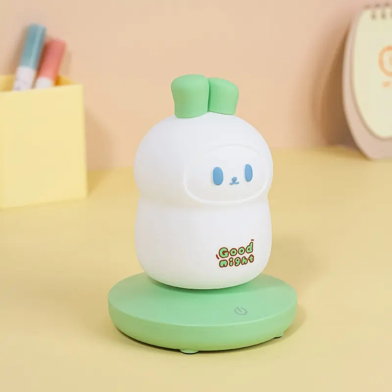 Rabbit Usb Silicone Night Lamp Charging