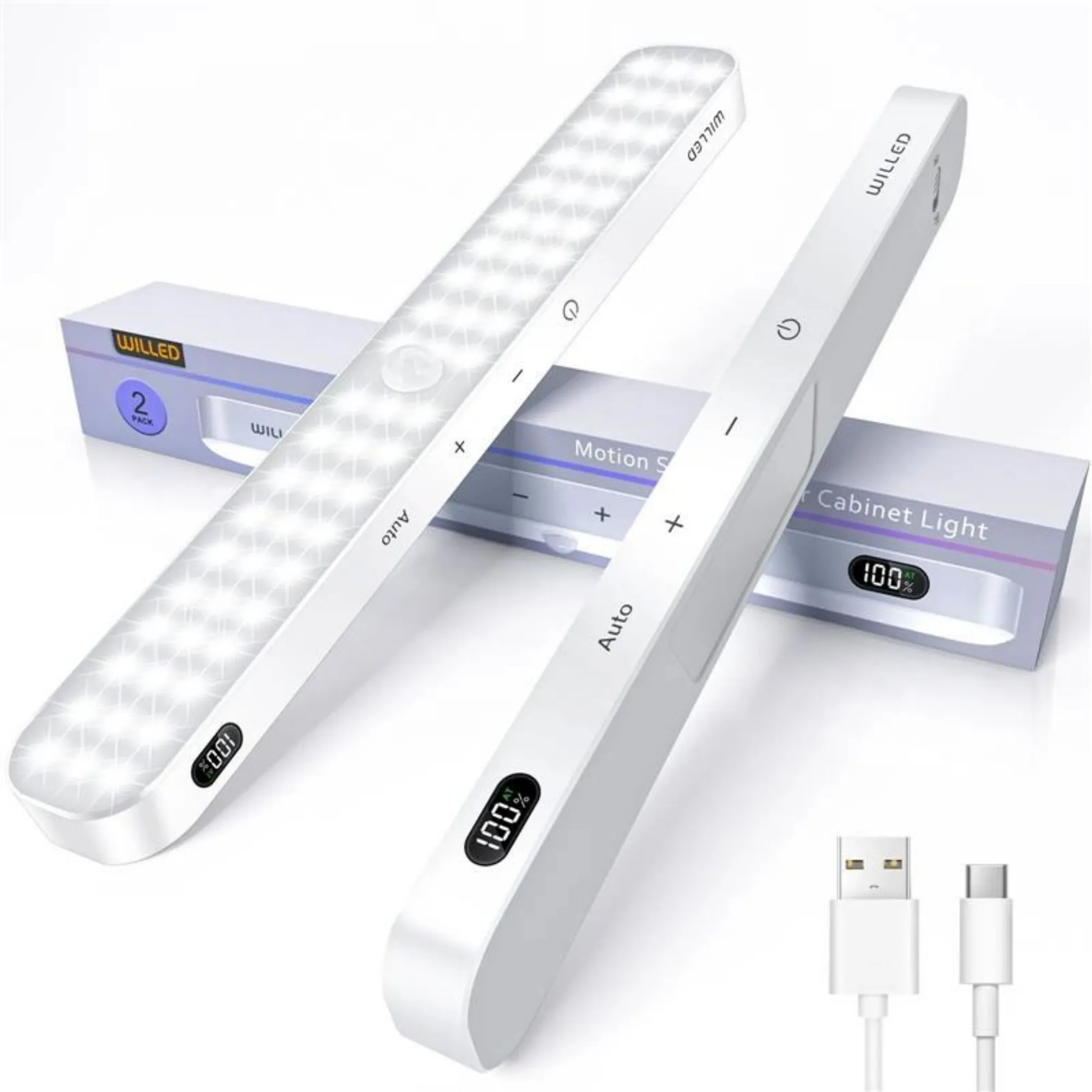 Motion Sensor Cabinet Light Battery Display Screen – image 5