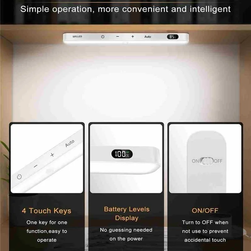 Motion Sensor Cabinet Light Battery Display Screen – image 2