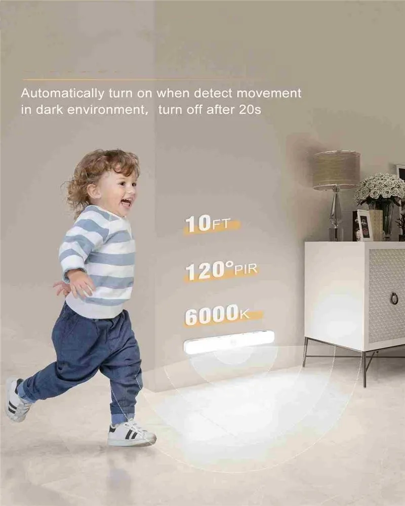 Motion Sensor Cabinet Light Battery Display Screen – image 4