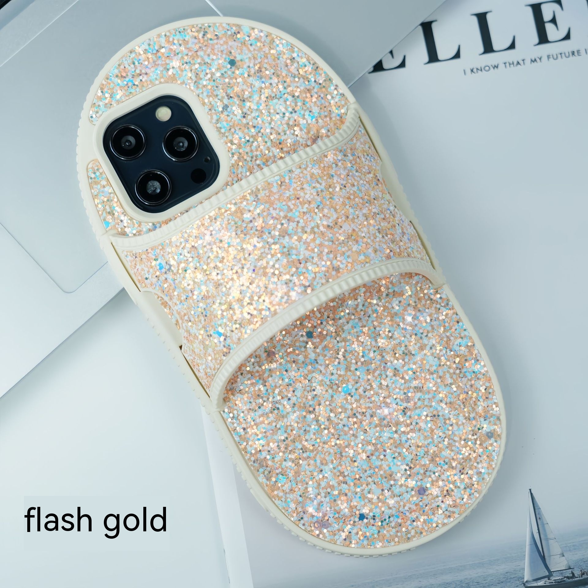 Flash Gold Rhinestone