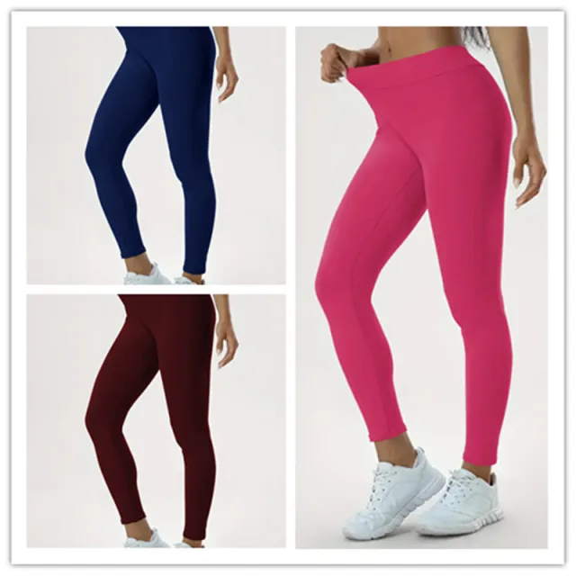 Women's Yoga Pants High Waist Lift High Elastic Tight Fitness Trousers Set2 M - Shop at LoveMi