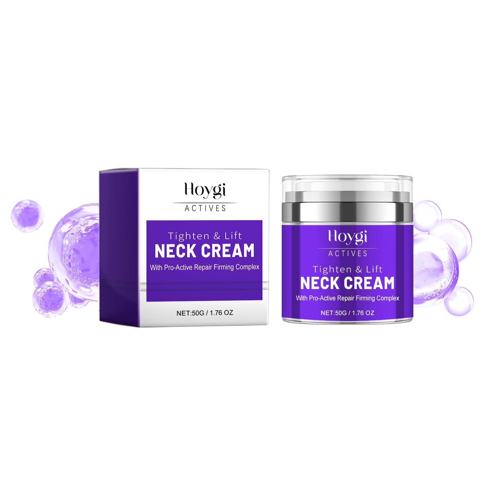 Neck lifting cream