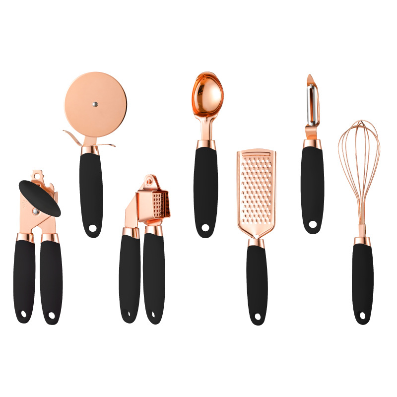 Kitchen Household Peeler Gadget Copper Plating Set - Picture 11 of 11
