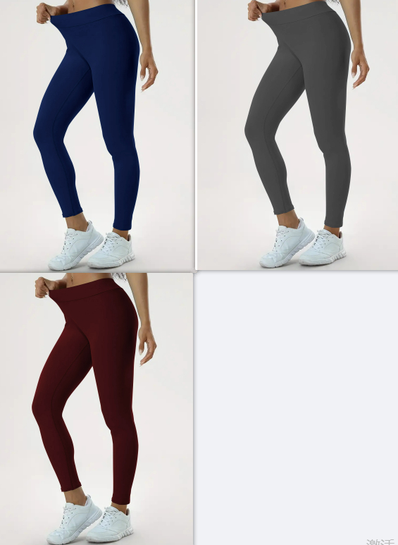 Womens-Yoga-Pants-High-Waist-Lift-High-Elastic-Tight-Fitness-Trousers