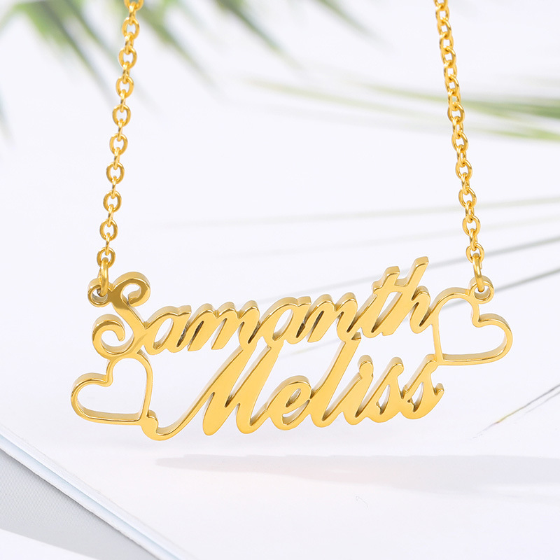 Customized Stainless Steel Name Necklace