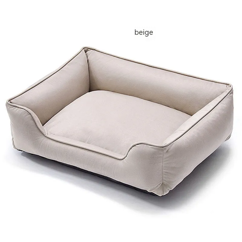 Pet Thick Kennel Cat Pad Large - Beige