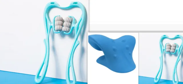 Multifunctional Manual Six wheel Neck Massager Massage Relieve Roller Massage Tool Set3 - Shop at LoveMi