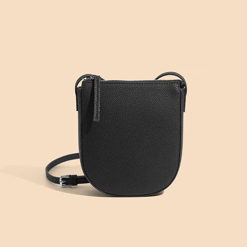 New Crossbody Mini Shoulder Bag - Black