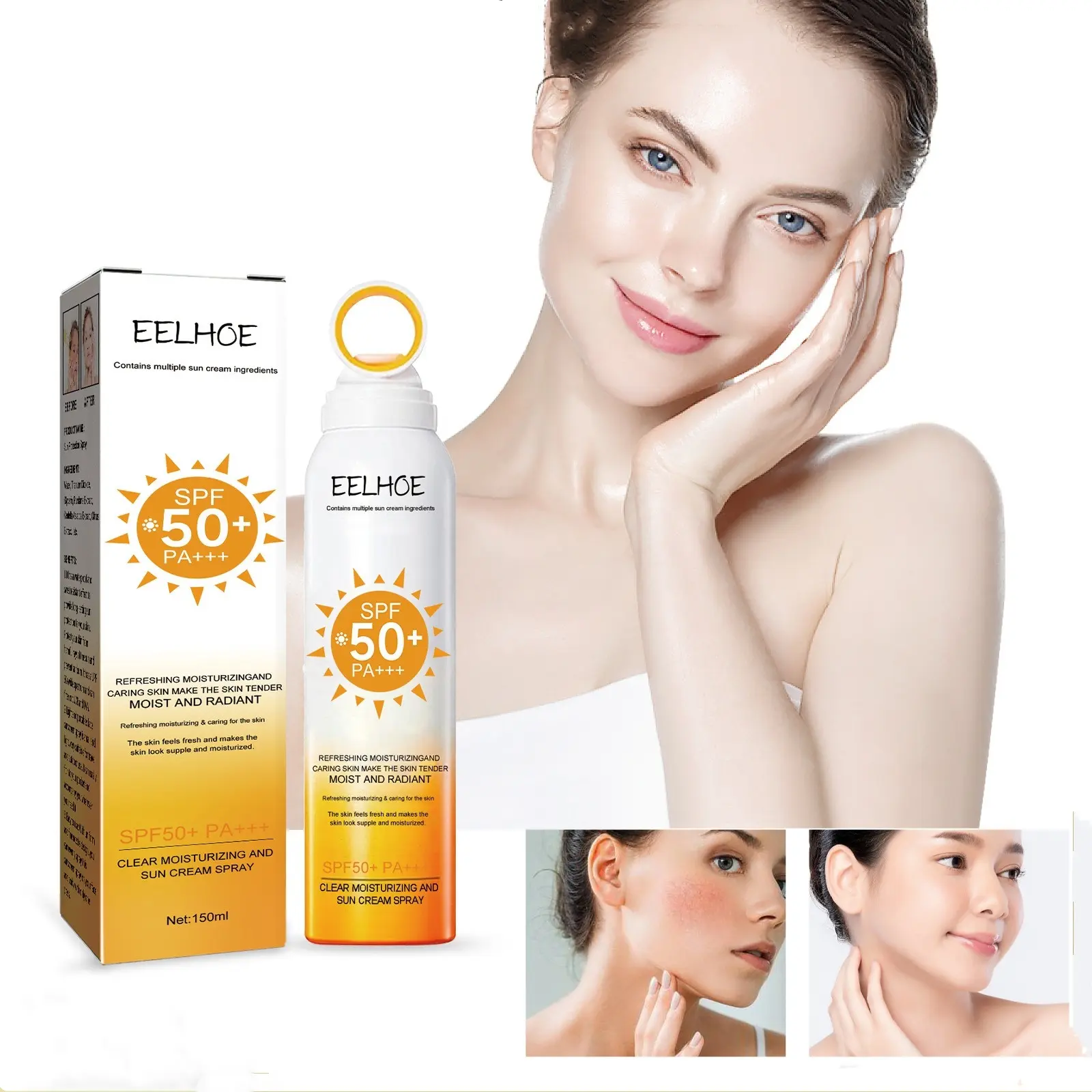 Small Aperture Protective Spray Is Fresh And Non-greasy