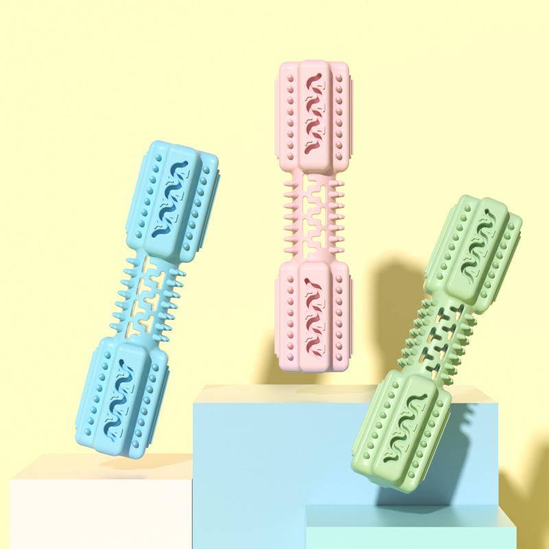 Pet Supplies Bone Type Orthodontic Bite Glue TPR Bite