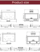 Modification Accessories Trailer Kitchen Range Hood Iveco Quanshun B- Type RV Mini Range Hood view 5