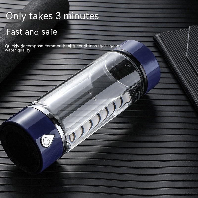 Small Molecule Electrolytic Hydrogen-rich Health Cup Oxygen-enriched Water Glass