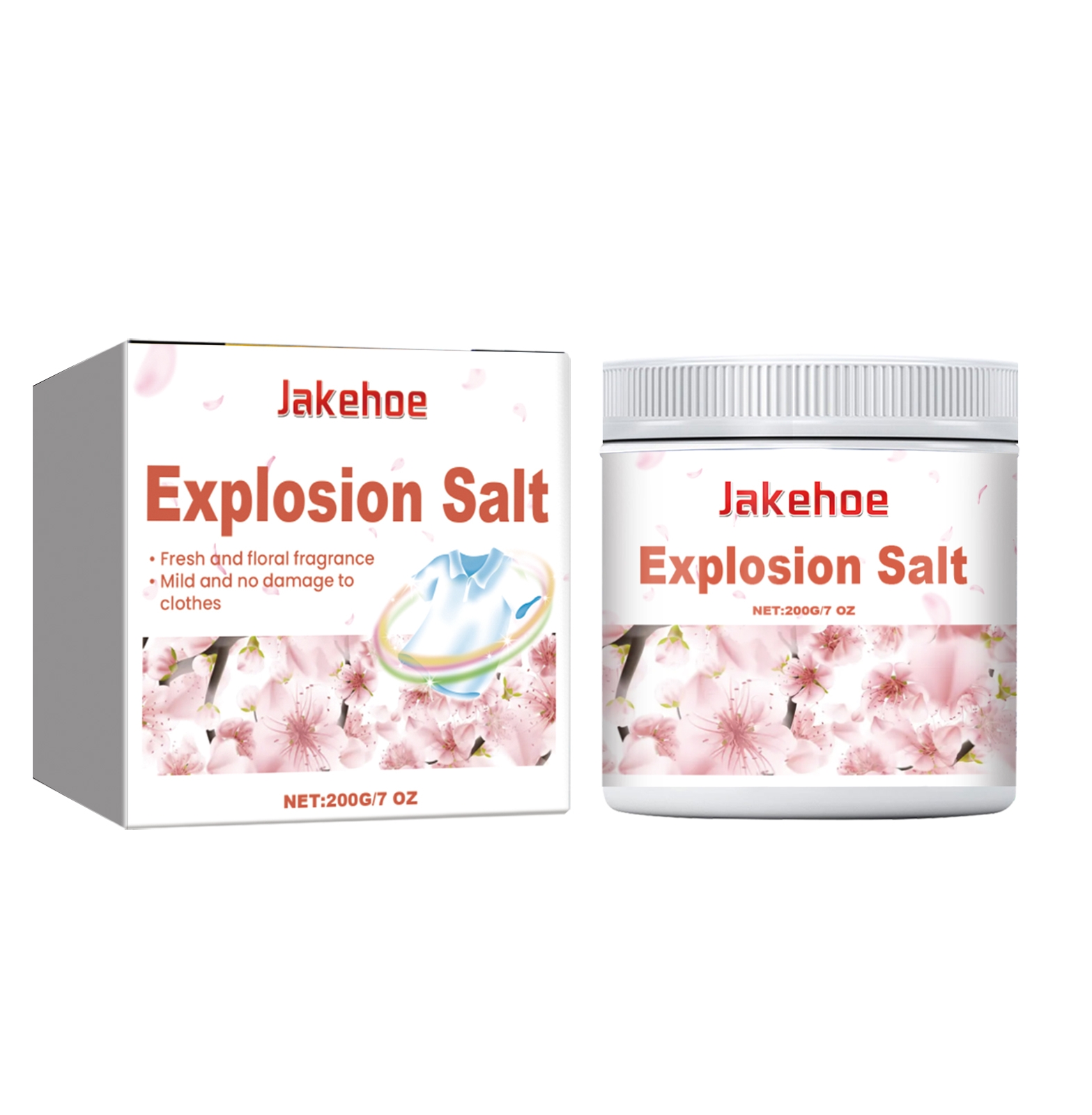 Laundry salt explosion