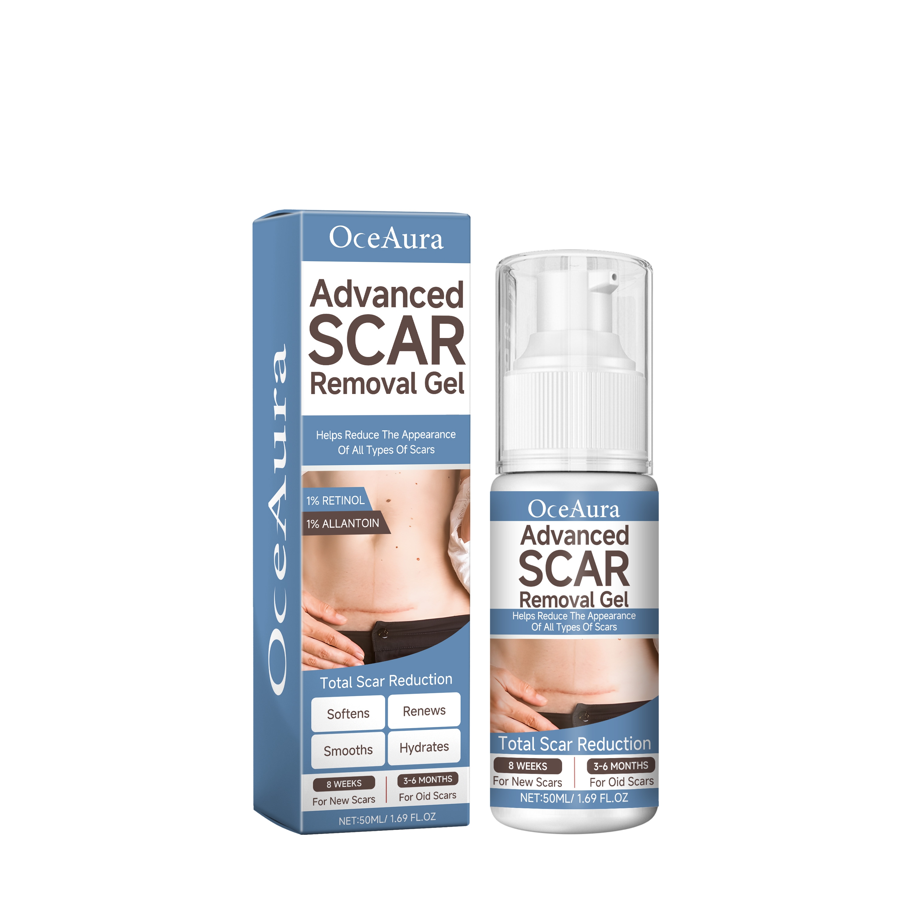 Scar removing gel