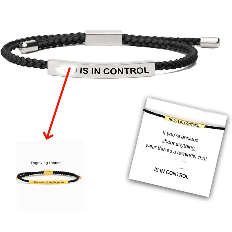 Simple All-match Stainless Steel Woven Bracelet
