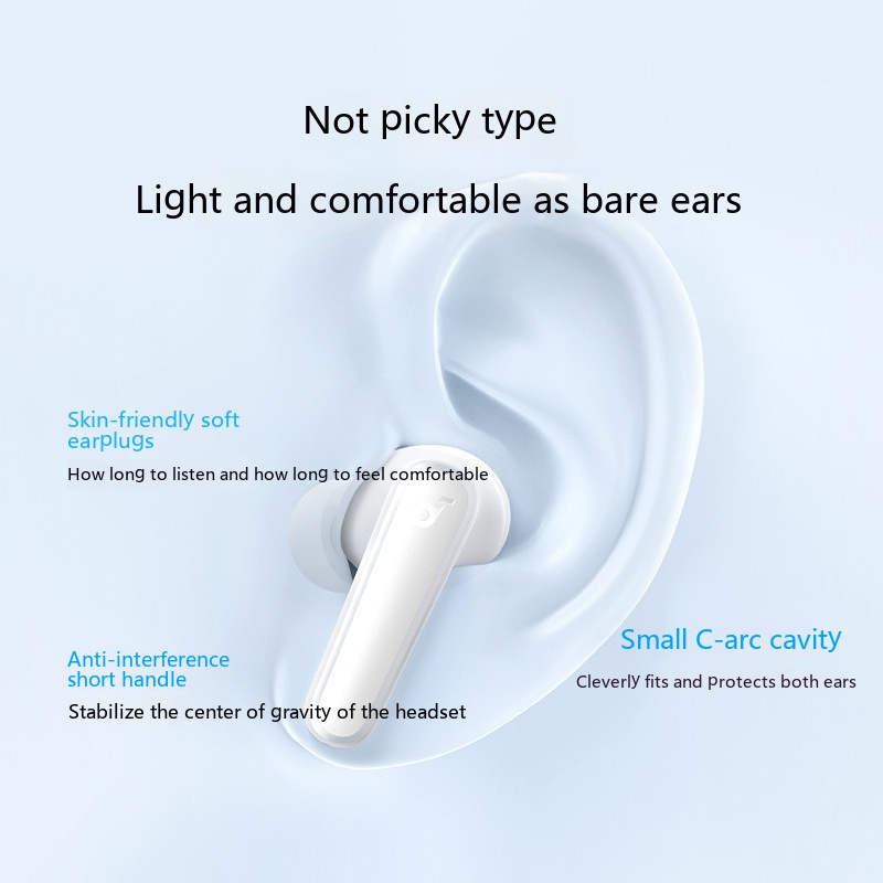 Fashion Simple Solid Color Wireless Bluetooth Headset - Image 6