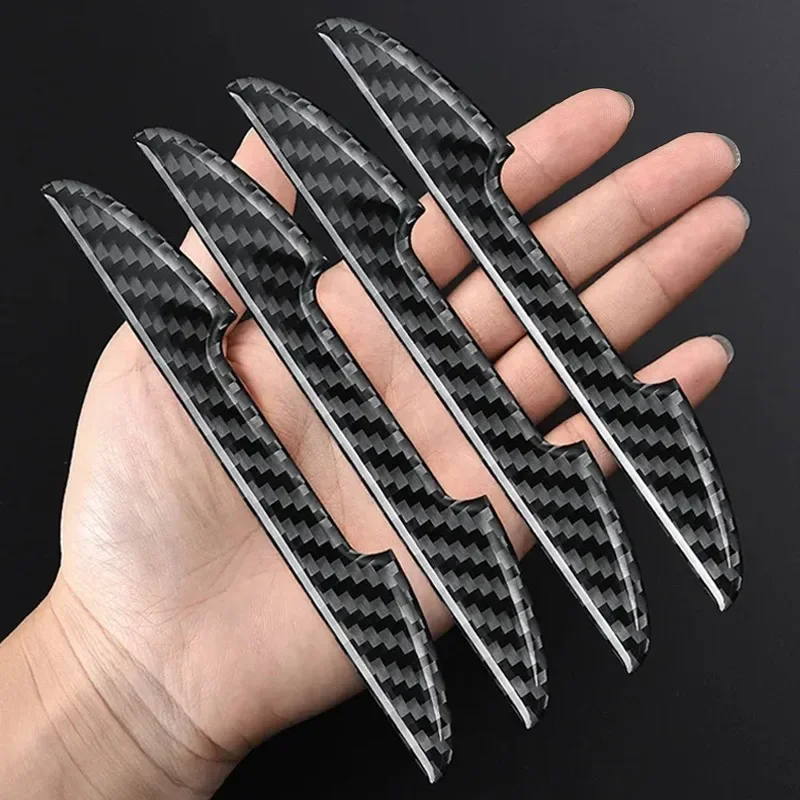 Universal Carbon Fiber Car Door Collision Strips - Image 2