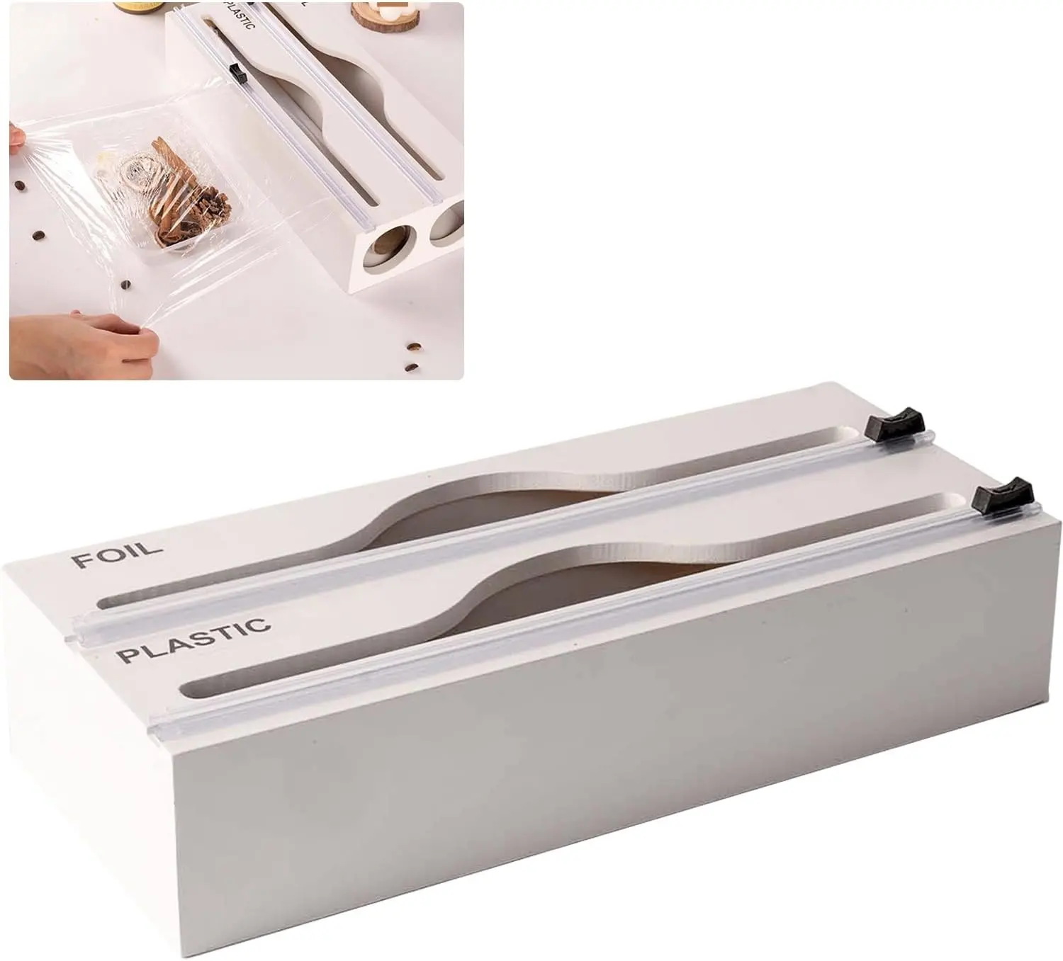 3 In 1 Bamboo Wrap Organizer
