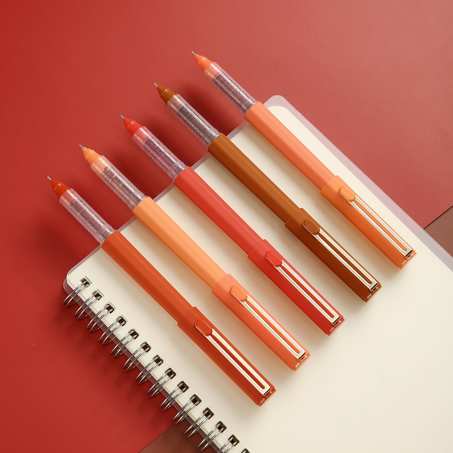 Color Quick Drying Push Type Neutral Pen