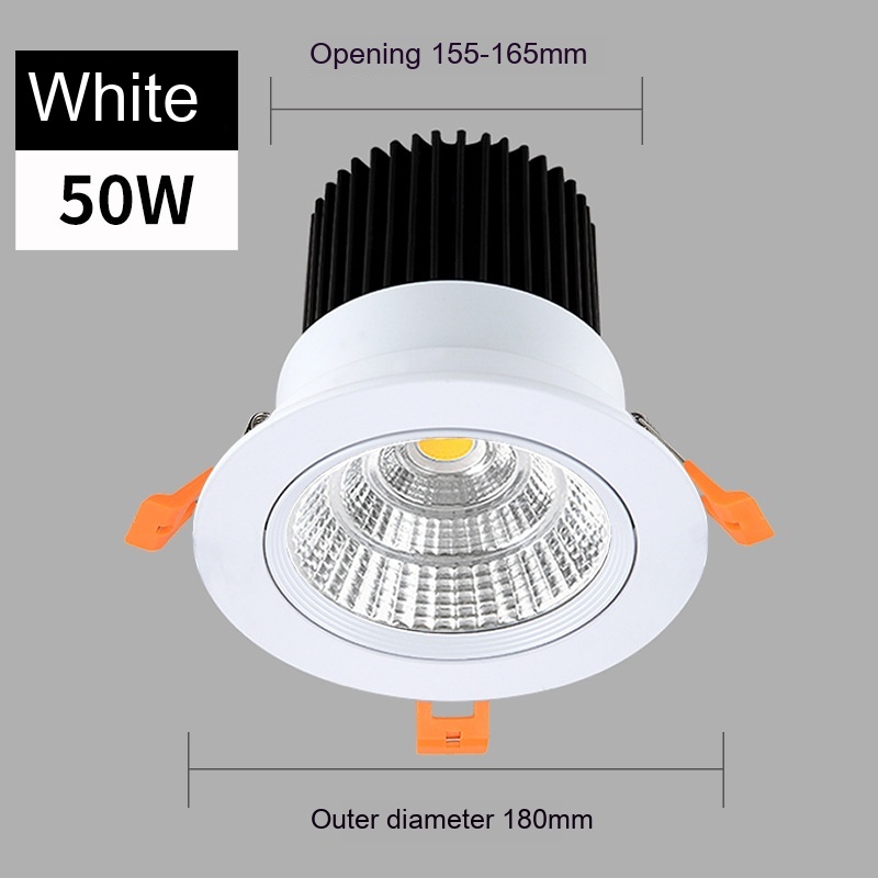 White 50W Hole 155 To165mm