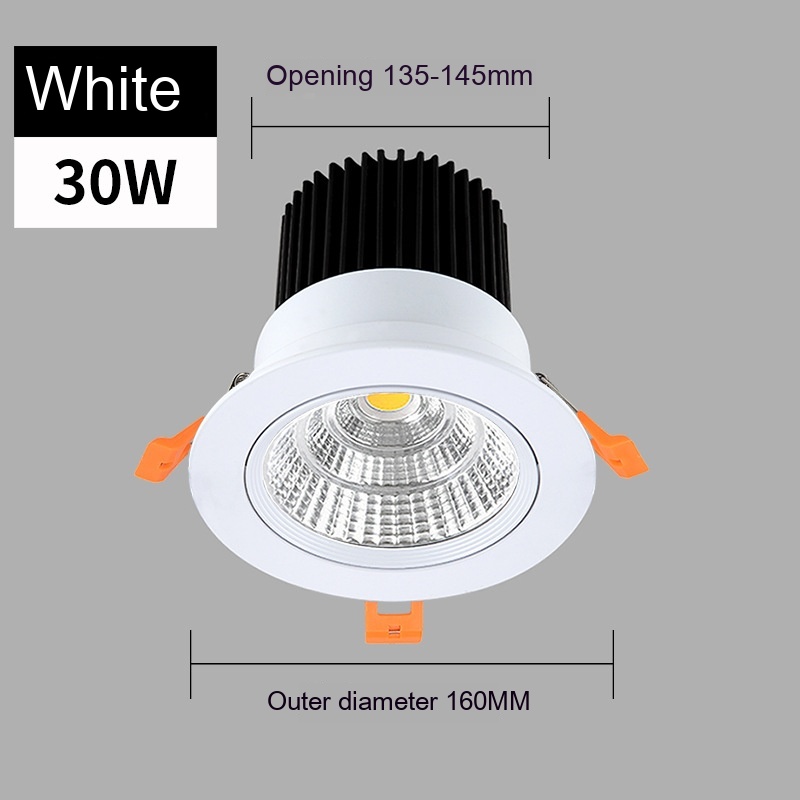 White 30W Hole 135 To145mm