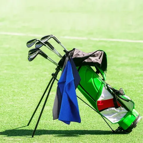 Waffle Golf Ball Eraser Cue Bag Cleaning Cloth Towel