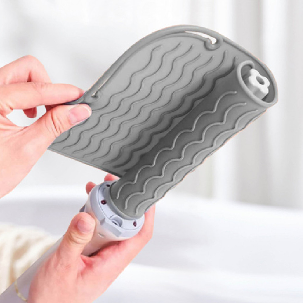 Data Curling Hair Stick Silicone Pad Straightener Hair Perm Stick