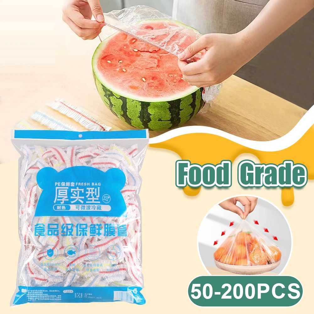 Leftovers Refrigerator Freshness Bowl Cover Household Food Grade Plastic Wrap Cover