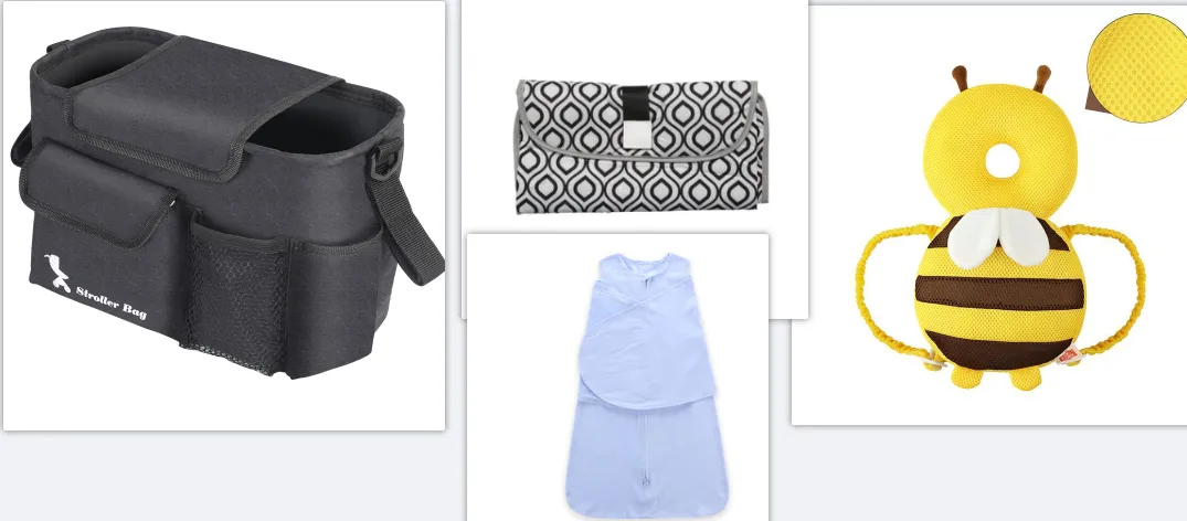 Portable Diaper Changing Pad Clutch