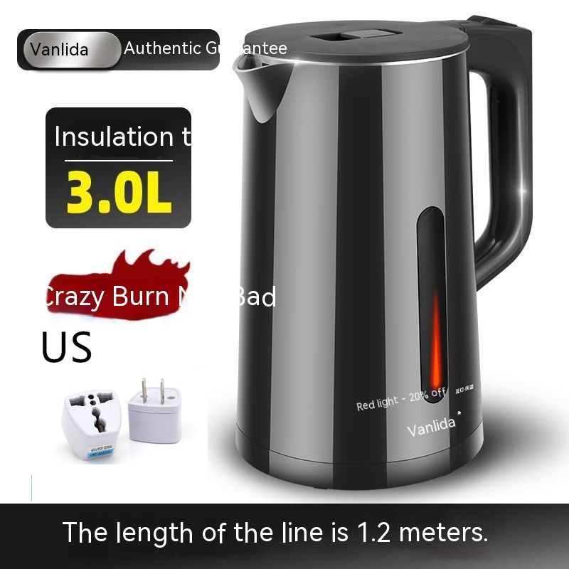 3L black fast cooking
