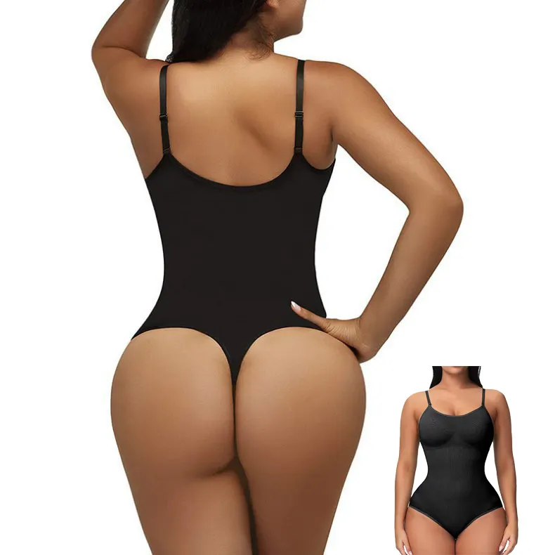 Women's Suspender Jumpsuit Fashion Casual Seamless Slim Body-shaping Corsets