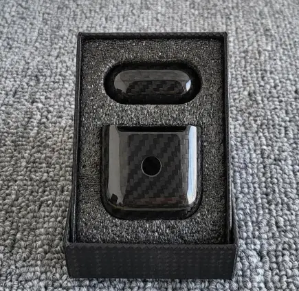 Carbon Fiber Protective Case Wireless Bluetooth Headset Carbon Fiber Protective Case