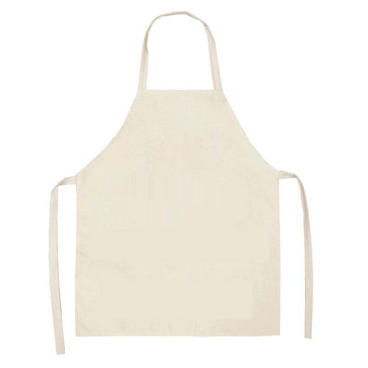 Home Printed Linen Apron (Photo Color-47x38CM)