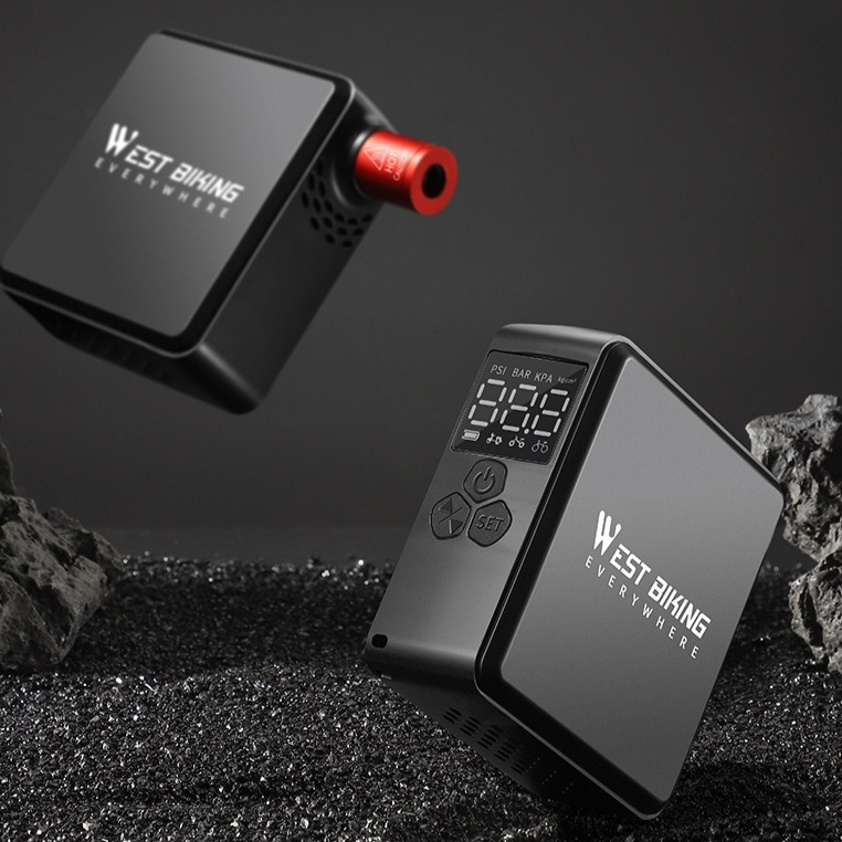 Mini Electric Tire Portable High Pressure American French Valve Road Mountain Bike Riding Air - Image 7