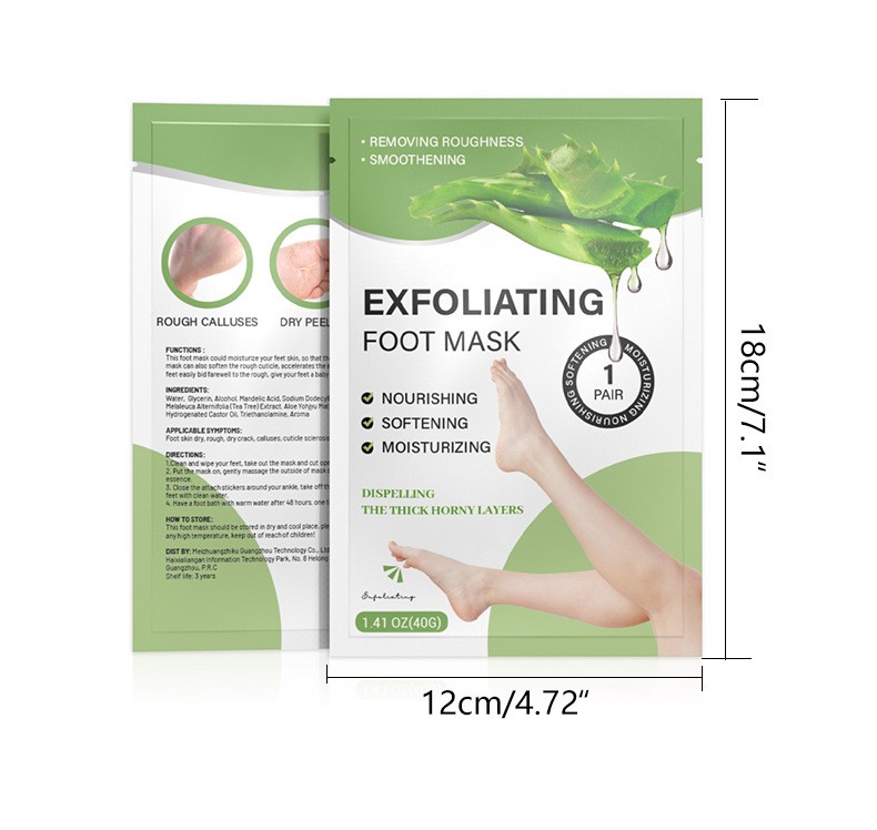 Moisturizing Aloe Foot Mask