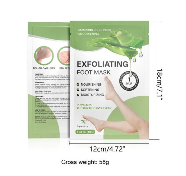 Argy Wormwood Foot Patch Dehumidifying Air Heating Avocado Foot Mask - Shop at LoveMi
