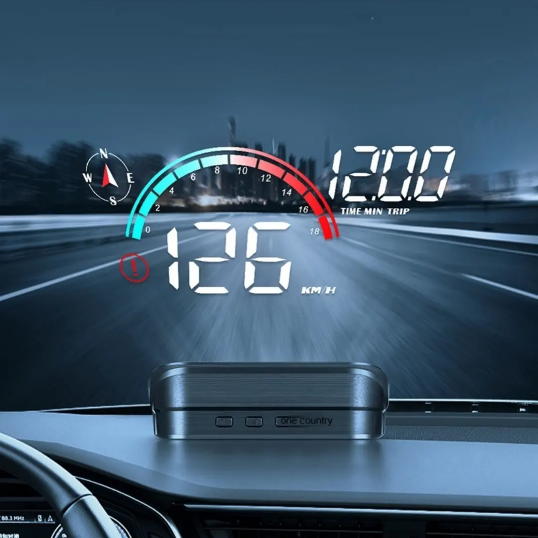Head-Up Display Car GPS Universal Speed Compass