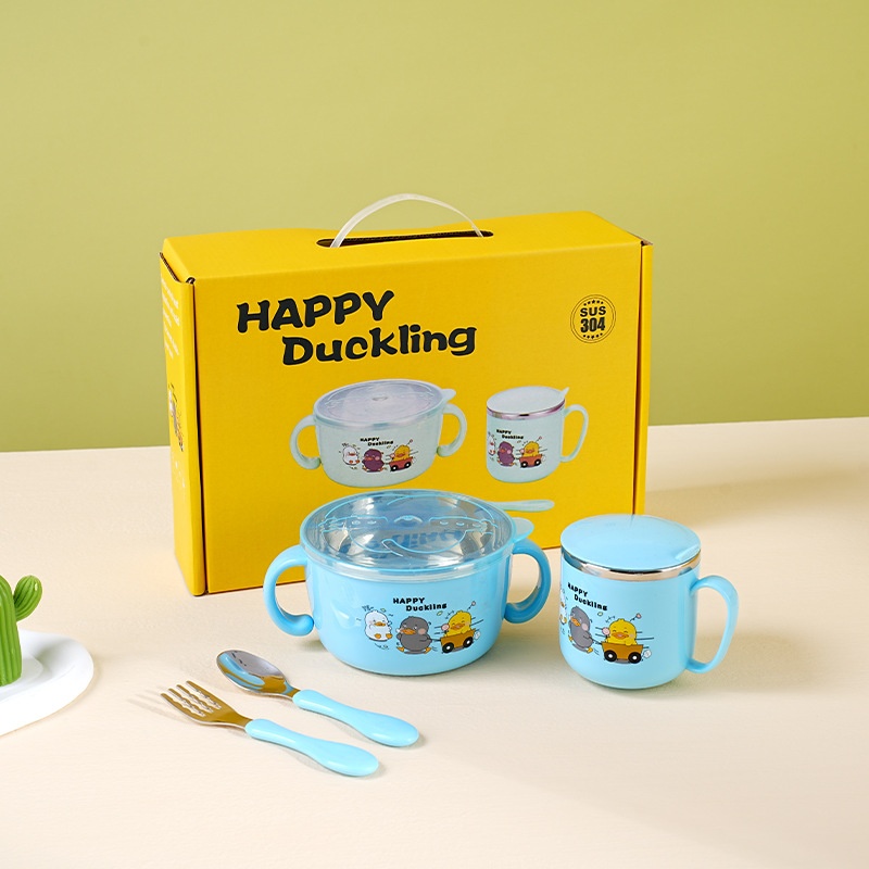 Blue Duck 4PCs Set