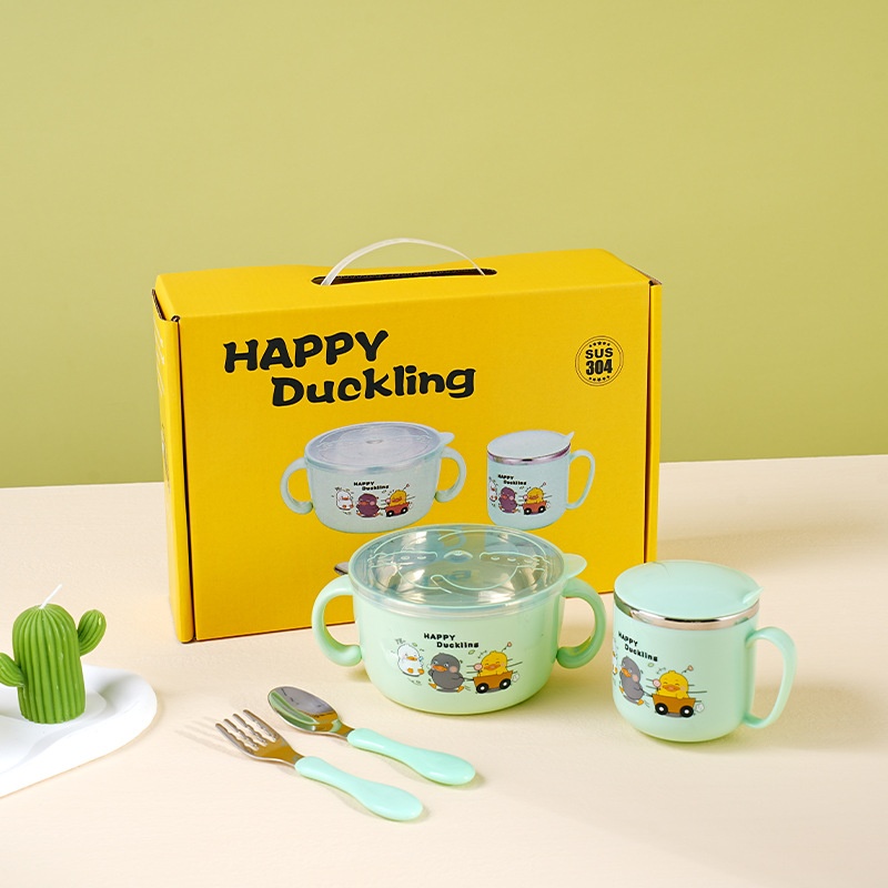 Green Ducklings 4PCs Set