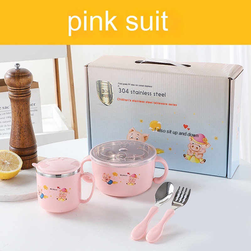 Pinkpig 4PCs Set