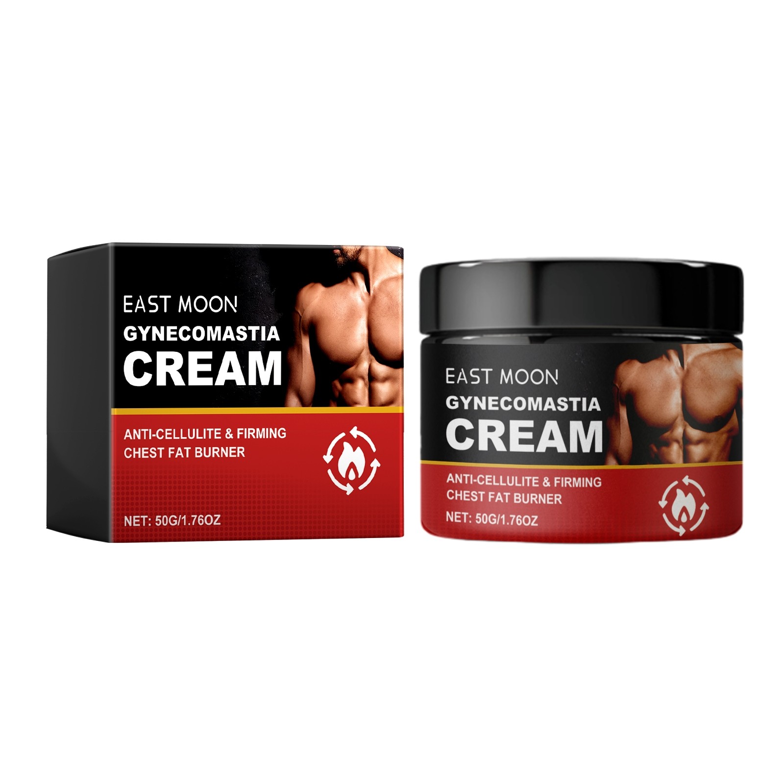 Chest fat burning cream